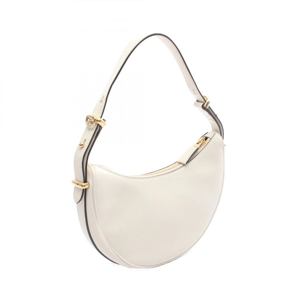 Prada SOFT CALF Arche Handbag Leather White